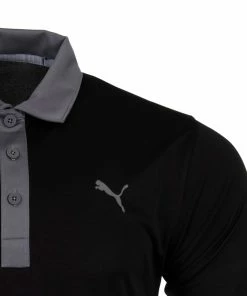 Puma Gamer Polo Shirt - Black/Quiet Shade -Second Hand Clubs Sales puma gamer polo shirt blackquiet shade 2 1