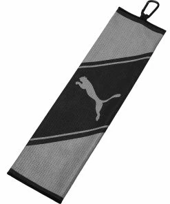 Puma Tri-Fold Towel - Bright White/High Rise