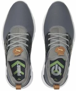 Puma IGNITE Articulate Spiked Waterproof Shoes - Quiet Shade/Team Gold/Black 10 Puma IGNITE Articulate Spiked Waterproof Shoes - Quiet Shade/Team Gold/Black -Second Hand Clubs Sales puma ignite articulate spiked shoes quietshadegoldblack 4