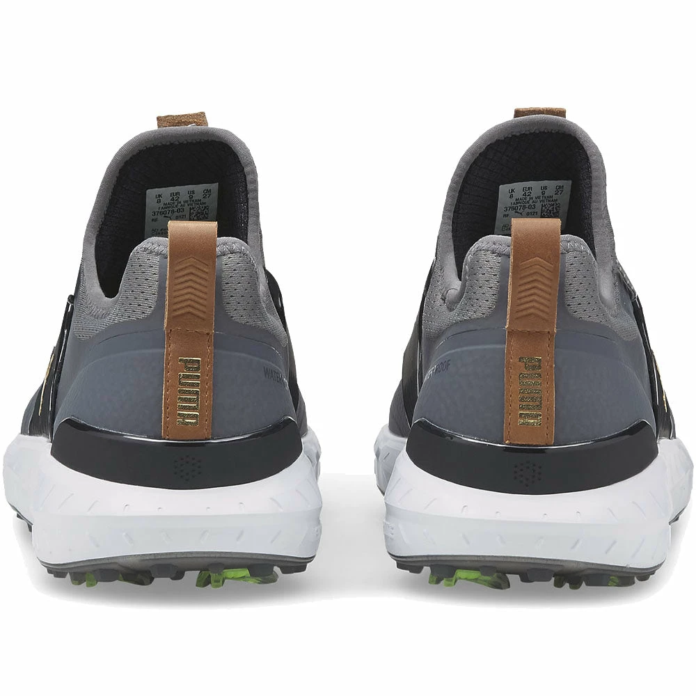 Puma IGNITE Articulate Spiked Waterproof Shoes - Quiet Shade/Team Gold/Black 7 Puma IGNITE Articulate Spiked Waterproof Shoes - Quiet Shade/Team Gold/Black - Image 5