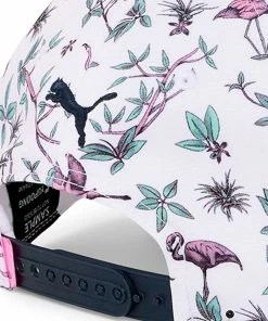 Puma Lagoon P Cap - White/Navy -Second Hand Clubs Sales puma lagoon p cap white navy 4