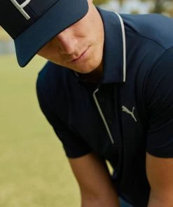 Puma MATTR Bridges Polo Shirt - Navy Blazer -Second Hand Clubs Sales puma mattr bridges polo shirt navy blazer 7