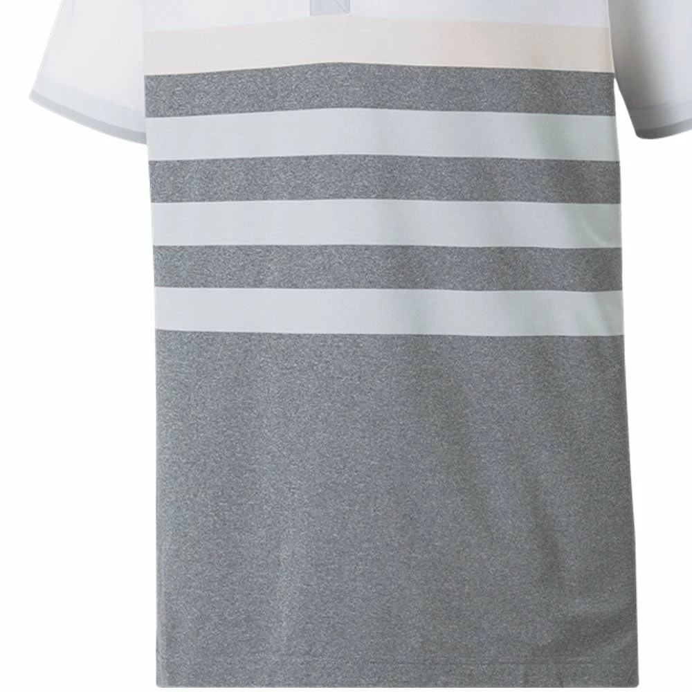 Puma MATTR One Way Polo Shirt - Bright White/Chalk Pink - Image 4