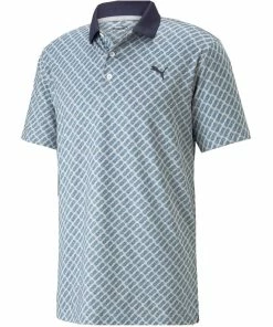 Puma MATTR Pineapple Polo Shirt - Navy/Black