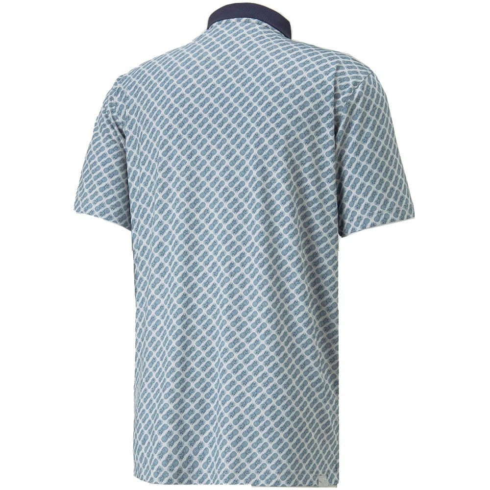 Puma MATTR Pineapple Polo Shirt - Navy/Black 4 Puma MATTR Pineapple Polo Shirt - Navy/Black - Image 2