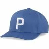 Puma P110 Snapback Cap - Bright Cobalt/Bright White -Second Hand Clubs Sales puma p 110 snapback cap bright cobalt bright white 1