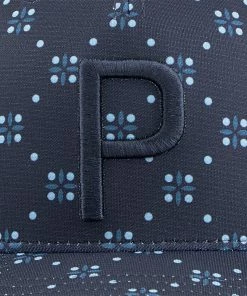 Puma Rochester P Cap - Navy Blazer/Tropical Aqua -Second Hand Clubs Sales puma rochester p cap navyblazer 4