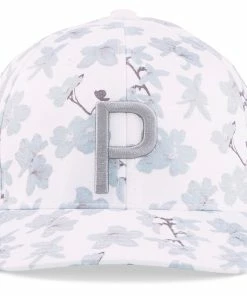 Puma Verdant P Cap - Bright White/Flat Light Grey/Quiet Shade