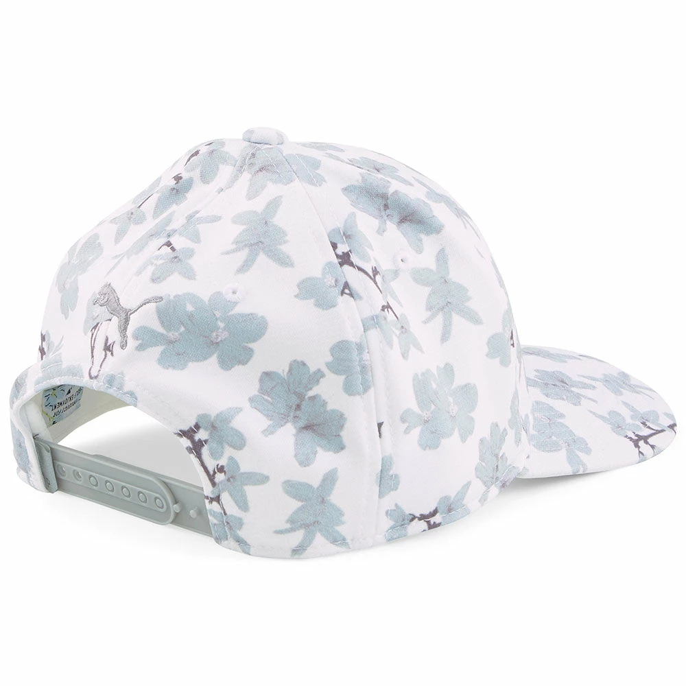 Puma Verdant P Cap - Bright White/Flat Light Grey/Quiet Shade 4 Puma Verdant P Cap - Bright White/Flat Light Grey/Quiet Shade - Image 2