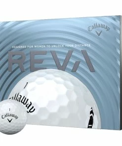 Callaway REVA Golf Balls - Pearl - 12 Pack
