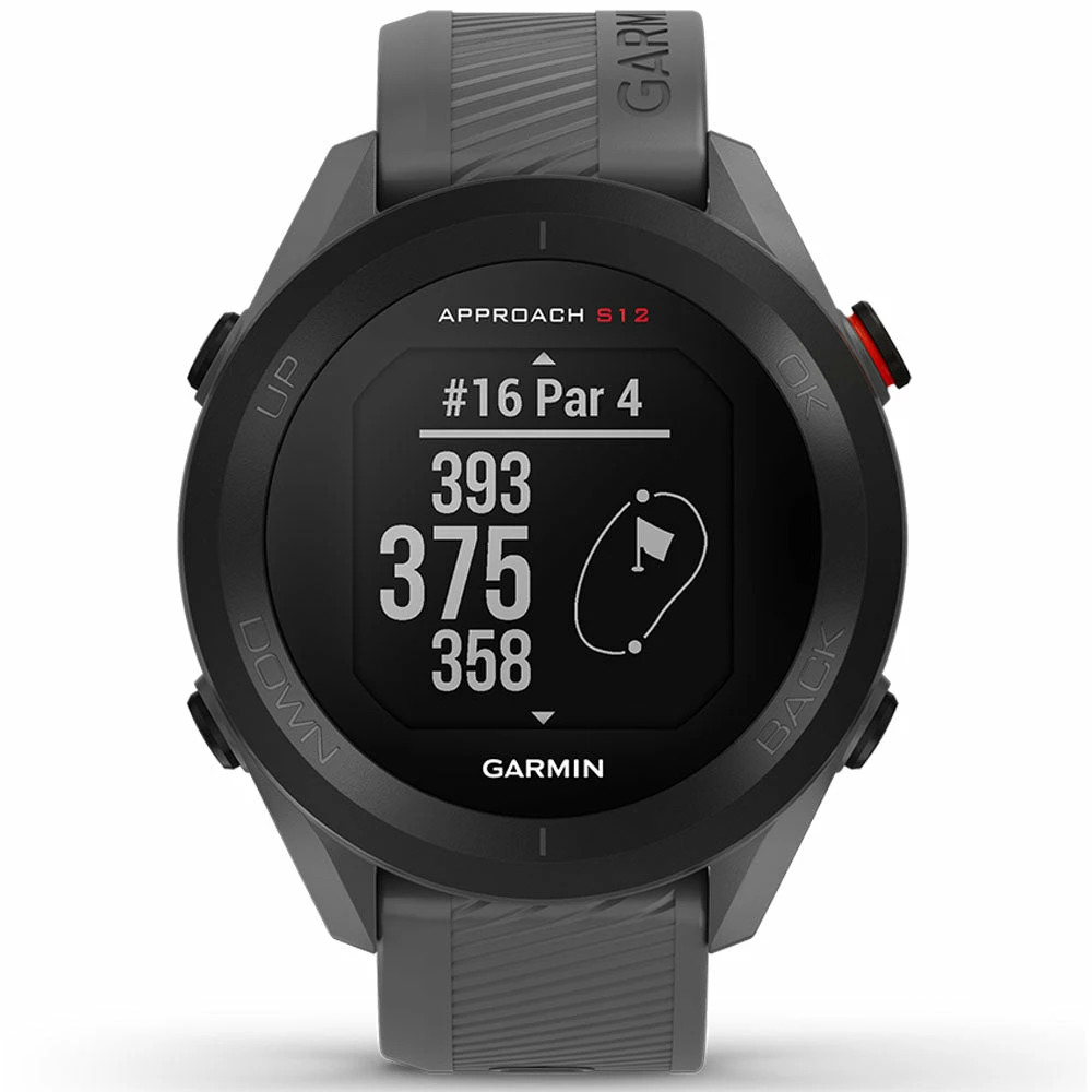 Garmin Approach S12 Golf GPS Watch - Slate Grey 4 Garmin Approach S12 Golf GPS Watch - Slate Grey - Image 2