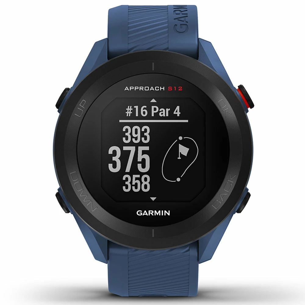 Garmin Approach S12 Golf GPS Watch - Tidal Blue 4 Garmin Approach S12 Golf GPS Watch - Tidal Blue - Image 2
