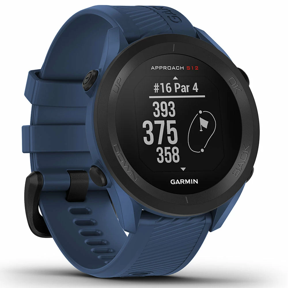 Garmin Approach S12 Golf GPS Watch - Tidal Blue 5 Garmin Approach S12 Golf GPS Watch - Tidal Blue - Image 3