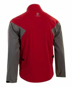 ProQuip Tourflex Elite Waterproof Jacket - Grey/Red -Second Hand Clubs Sales screen shot 2020 09 29 at 10.07.03