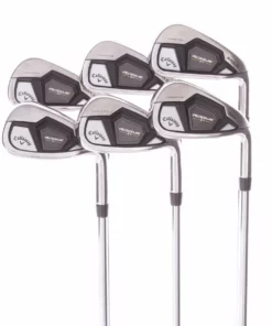 Callaway ROGUE ST MAX OS Steel Men's Right Hand Irons 5-PW Stiff - TRUE TEMPER ELEVATE MPH