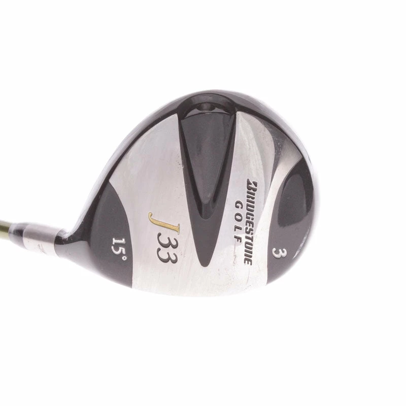 Bridgestone J33 Graphite Men's Right Hand Fairway 3 Wood 15 Degree Stiff - Aldila NV 75 Green 4 Bridgestone J33 Graphite Men's Right Hand Fairway 3 Wood 15 Degree Stiff - Aldila NV 75 Green - Image 2