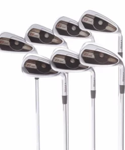 Ping G400 Steel Men's Right Hand Irons 4-PW Blue Dot Stiff - Ping AWT 2.0