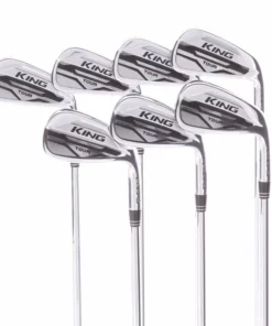 Cobra MIM TOUR Steel Men's Right Hand Irons 4-PW 2* Flat Regular Shaft - True Temper Dynamic Gold