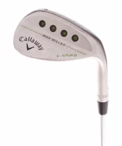 Callaway MD3 MILLED Steel Men's Right Hand Lob Wedge 58 Degree Wedge Flex - True Temper Dynamic Gold -Second Hand Clubs Sales sh ek00661a 1
