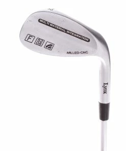 Lynx MILLED CNC Steel Men's Right Hand Gap Wedge 52 Degree Wedge Flex - Lynx