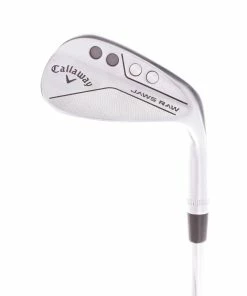 Callaway JAWS RAW Steel Men's Right Hand Gap Wedge 50 Degree 10 Bounce S Grind Wedge Flex - Dynamic Gold Spinner TOUR ISSUE