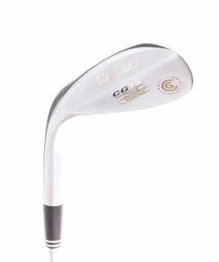 Cleveland CG15 Steel Men's Left Hand Lob Wedge 60 Degree 12 Bounce Wedge Flex - Cleveland Golf Traction