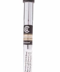 Cleveland CG15 Steel Men's Left Hand Lob Wedge 60 Degree 12 Bounce Wedge Flex - Cleveland Golf Traction -Second Hand Clubs Sales sh ek01060d