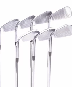 Ping G410 Steel Men's Right Hand Hand Irons 5-SW Red Dot Regular - Ping AWT 2.0 -Second Hand Clubs Sales sh ek01146c
