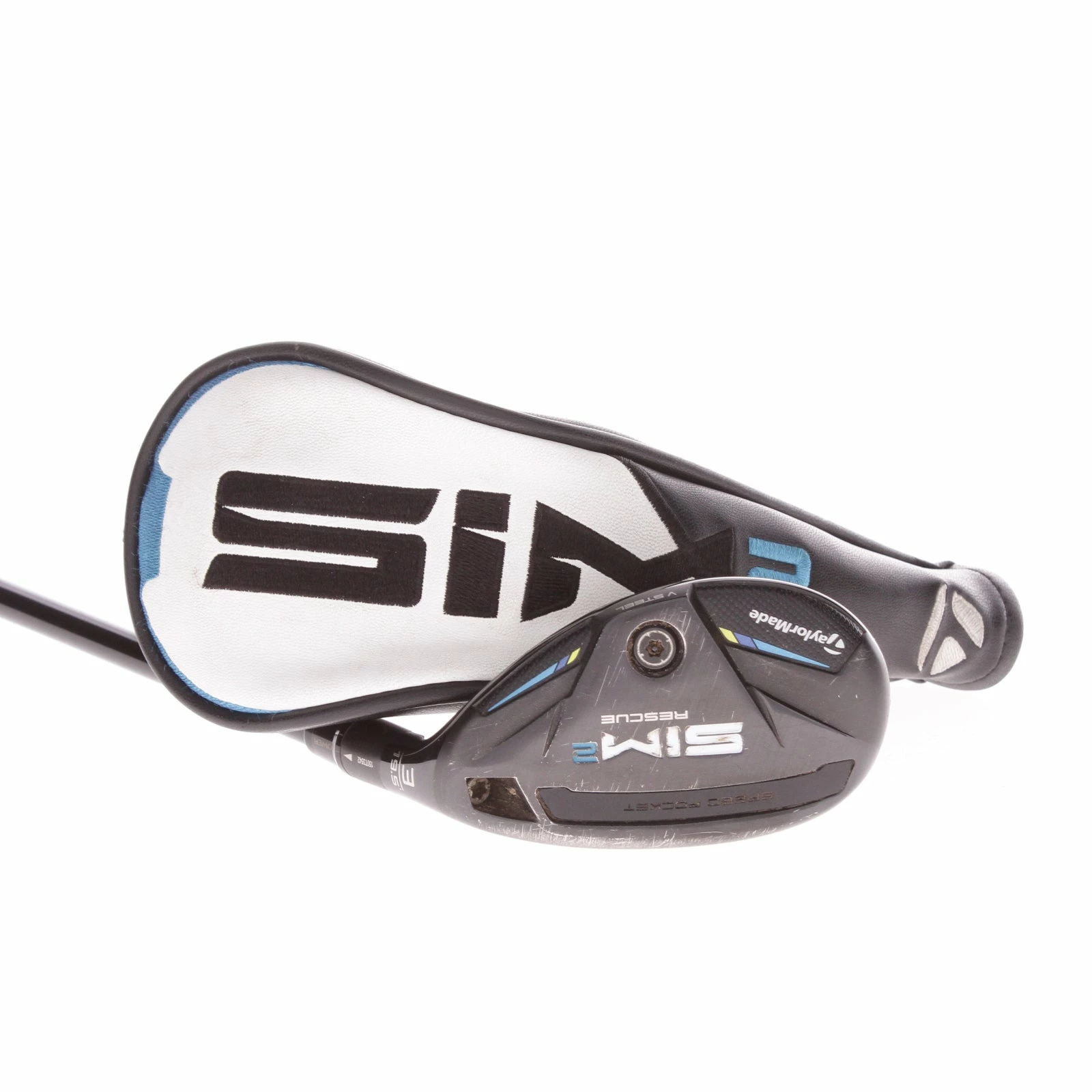 TaylorMade SIM 2 RESCUE Graphite Men's Right Hand Hybrid 3 19.5 Degree Regular - TENSEI BLUE 70HY 3 TaylorMade SIM 2 RESCUE Graphite Men's Right Hand Hybrid 3 19.5 Degree Regular - TENSEI BLUE 70HY