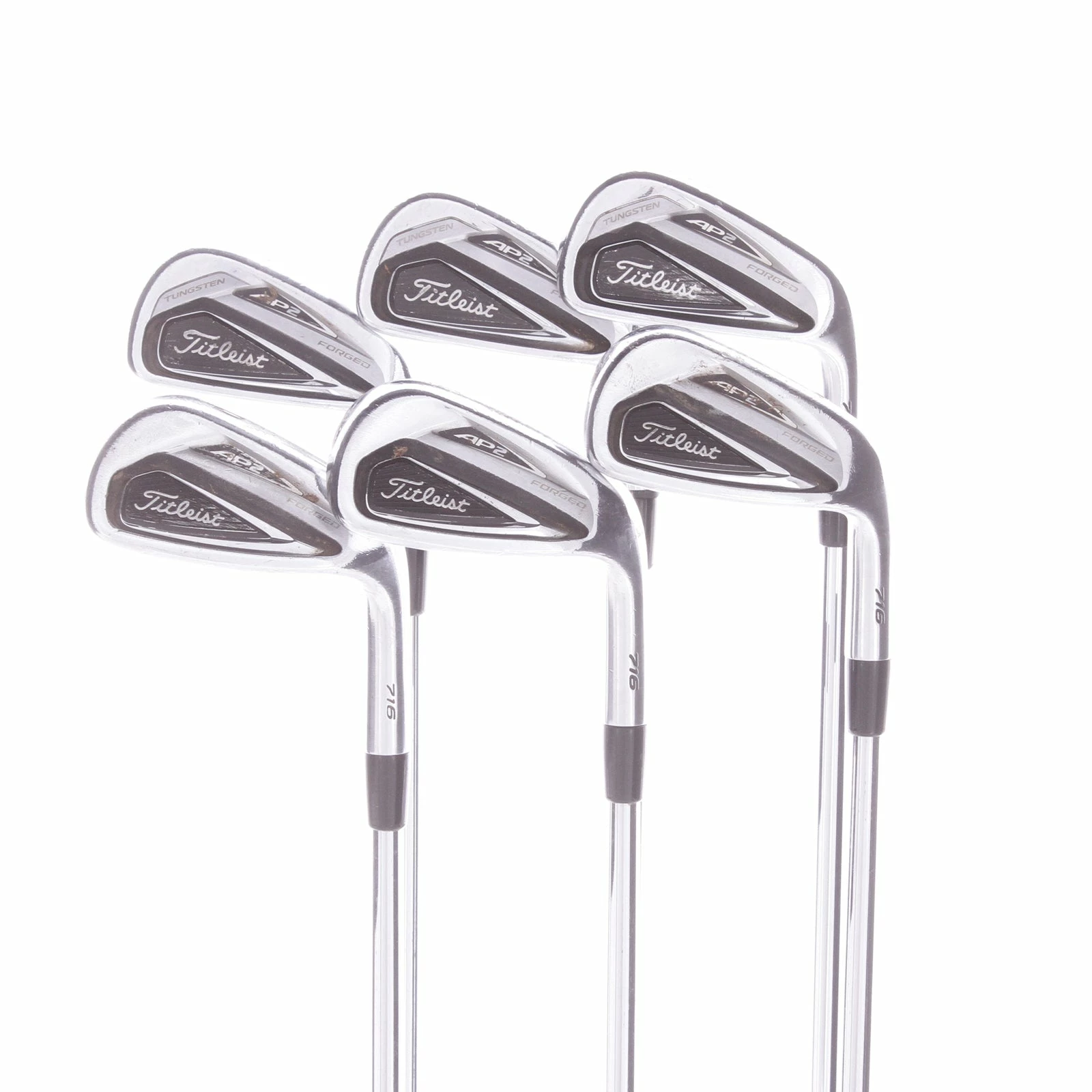 Titleist AP2 FORGED 716 Steel Men's Right Hand Irons 5-PW Stiff - Dynamic Gold S300 AMT 3 Titleist AP2 FORGED 716 Steel Men's Right Hand Irons 5-PW Stiff - Dynamic Gold S300 AMT