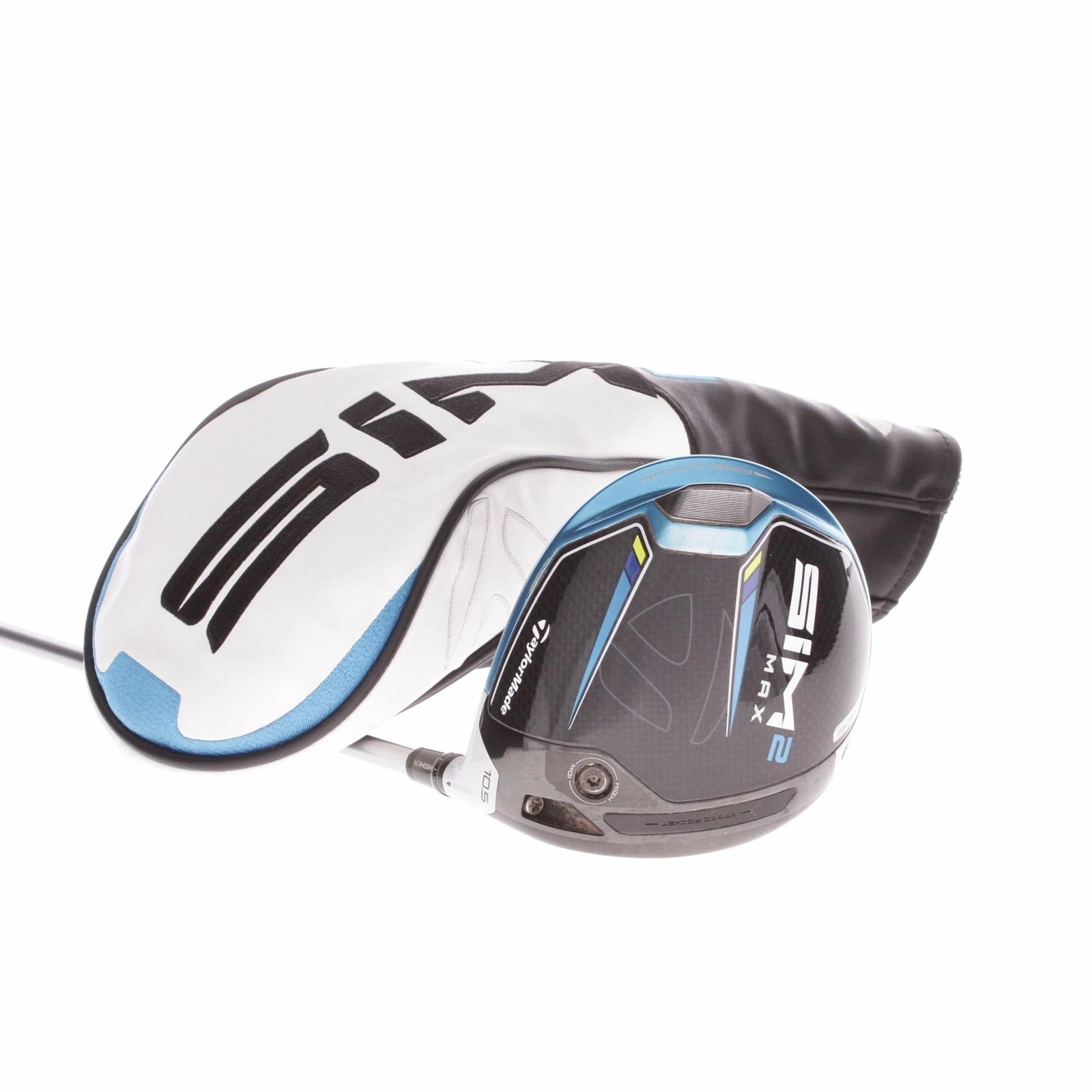 TaylorMade SIM 2 MAX Graphite Men's Right Hand Driver 10.5 Degree Stiff - Kuro Kage 60g 3 TaylorMade SIM 2 MAX Graphite Men's Right Hand Driver 10.5 Degree Stiff - Kuro Kage 60g