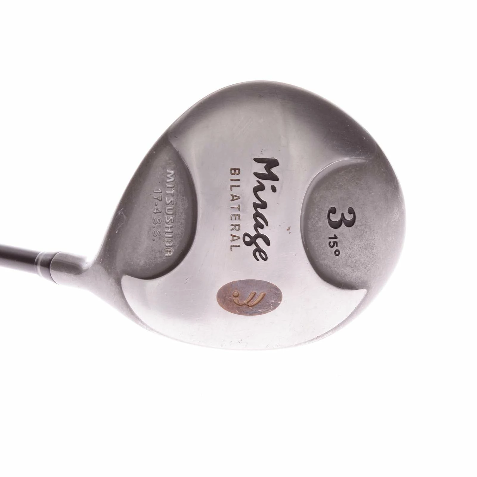Mitsushiba Mirage Bilateral Graphite Men's Right Hand Fairway 3 Wood 15 Degree Regular - Mitsushiba 3 Mitsushiba Mirage Bilateral Graphite Men's Right Hand Fairway 3 Wood 15 Degree Regular - Mitsushiba