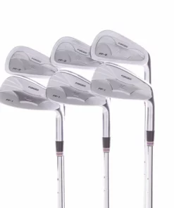 New Level PF-1 PF-2 Combo Forged Steel Men's Right Hand Irons 5-PW Stiff - KBS Tour 80