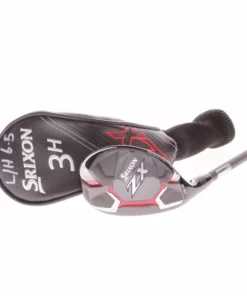 Srixon ZX Graphite Men's Left Hand 3 Hybrid 19 Degree Extra Stiff - Hzrdus Smoke 6.5
