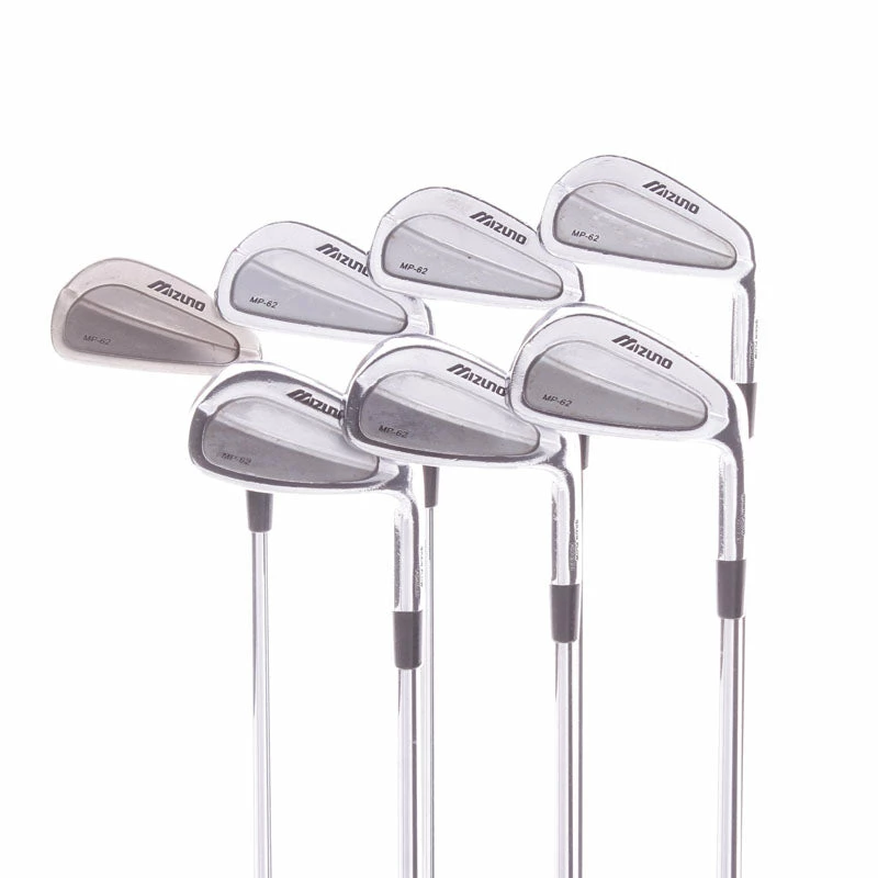 Mizuno MP-62 Steel Men's Right Hand Irons 4-PW Regular - Project X 5.5 3 Mizuno MP-62 Steel Men's Right Hand Irons 4-PW Regular - Project X 5.5
