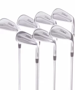 Titleist 620 CB Forged Steel Men's Right Hand Irons 4-PW Regular - AMT Black R300