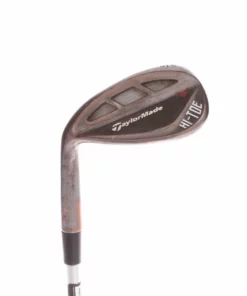 TaylorMade MG Hi Toe Steel Men's Left Hand Gap Wedge 52 Degree 9 Bounce Stiff - KBS Hi Rev 2.0 115 17 TaylorMade MG Hi Toe Steel Men's Left Hand Gap Wedge 52 Degree 9 Bounce Stiff - KBS Hi Rev 2.0 115 -Second Hand Clubs Sales sh hc14271a 1
