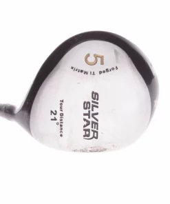 Silver Star Tour Distance Graphite Men's Right Hand Fairway 5 Wood 21 Degree Regular - Silver Star