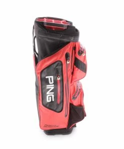 Golf Clearance Online Ping Second Hand Monsoon Cart Bag - Black/Red -Second Hand Clubs Sales sh hc15482c