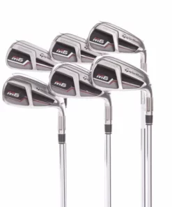 TaylorMade M6 Steel Men's Right Hand Irons 5-PW Regular - KBS Max 85
