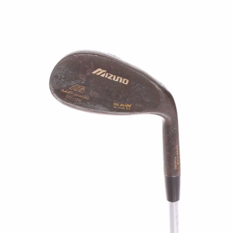 Mizuno MP Series Raw Black Steel Men's Right Hand Lob Wedge 60 Degree 9 Bounce Stiff - Dynamic Gold S300 3 Mizuno MP Series Raw Black Steel Men's Right Hand Lob Wedge 60 Degree 9 Bounce Stiff - Dynamic Gold S300