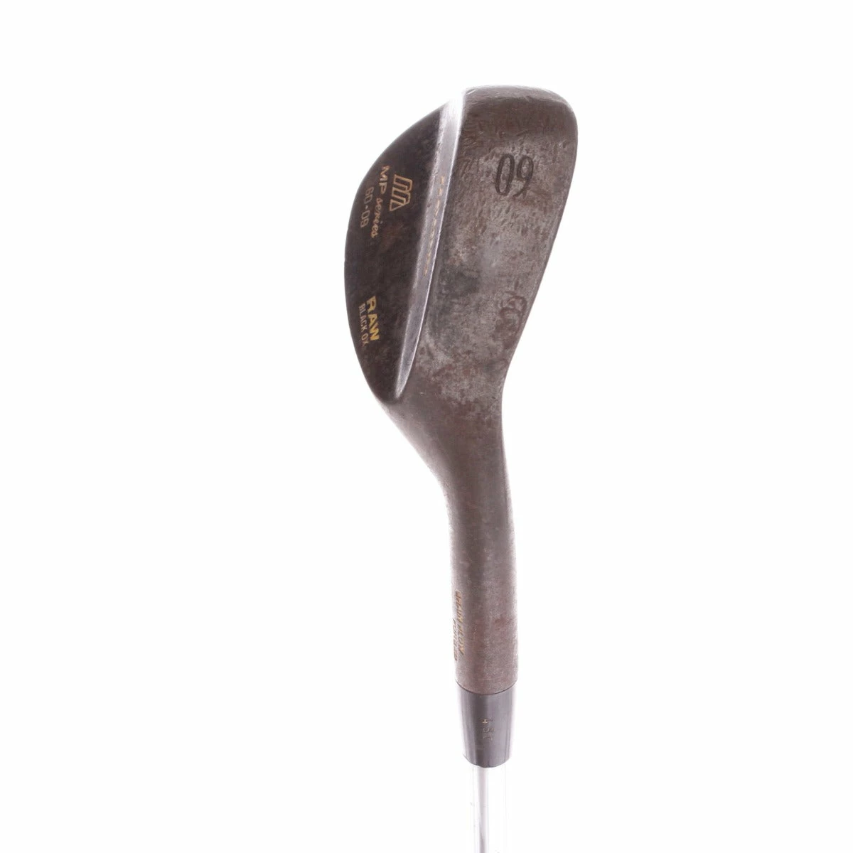 Mizuno MP Series Raw Black Steel Men's Right Hand Lob Wedge 60 Degree 9 Bounce Stiff - Dynamic Gold S300 10 Mizuno MP Series Raw Black Steel Men's Right Hand Lob Wedge 60 Degree 9 Bounce Stiff - Dynamic Gold S300 - Image 8