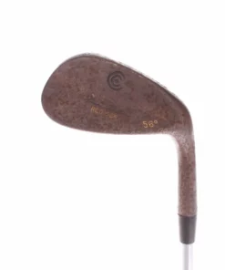 Cleveland Tour Action Raw Steel Men's Right Hand Sand Wedge 56 Degree Wedge - True Temper