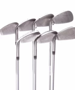 John Letters T7 + Steel Men's Right Hand Irons 5-SW Uniflex - John Letters -Second Hand Clubs Sales sh hc16311c