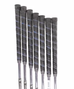 John Letters T7 + Steel Men's Right Hand Irons 5-SW Uniflex - John Letters -Second Hand Clubs Sales sh hc16311e