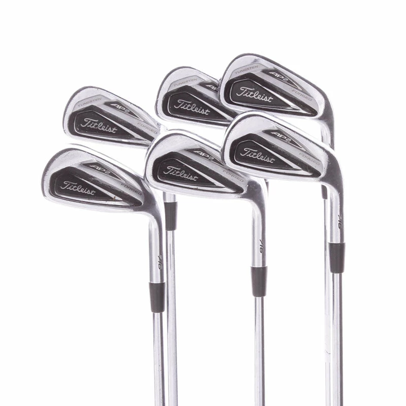 Titleist AP2 716 Forged Steel Men's Right Hand Irons 5-PW Regular - Dynamic Gold R300 3 Titleist AP2 716 Forged Steel Men's Right Hand Irons 5-PW Regular - Dynamic Gold R300