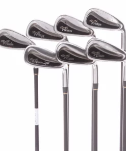 Snake Eyes Python Graphite Men's Right Hand Irons 5-SW Stiff - Snake Eyes