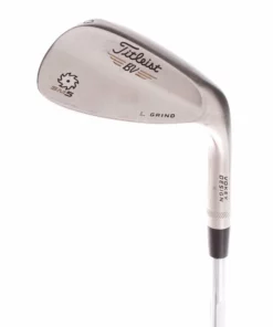 Titleist Vokey SM5 Brushed Steel L Grind Steel Men's Right Hand Lob Wedge 60 Degree 4 Bounce Wedge - BV Vokey