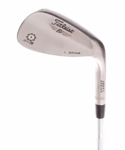 Titleist Vokey SM5 Brushed Steel L Grind Steel Men's Right Hand Lob Wedge 60 Degree 4 Bounce Wedge - BV Vokey -Second Hand Clubs Sales sh hc17009a 1