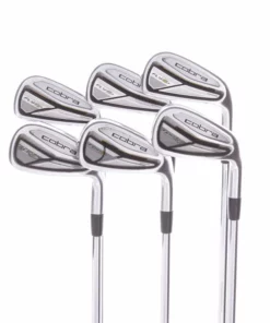 Cobra Fly Z + Forged Steel Men's Right Hand Irons 5-PW Stiff+ - KBS Tour